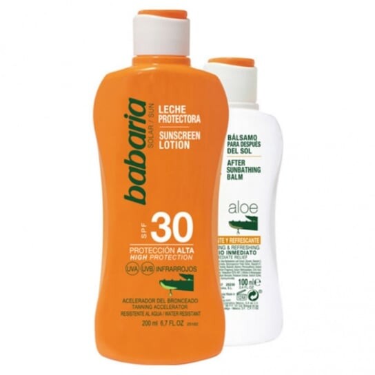 Солнцезащитный лосьон SPF30 + после загара Babaria, Sun Protective
Солнцезащитный лосьон SPF30 + после загара Babaria, Sun Protective