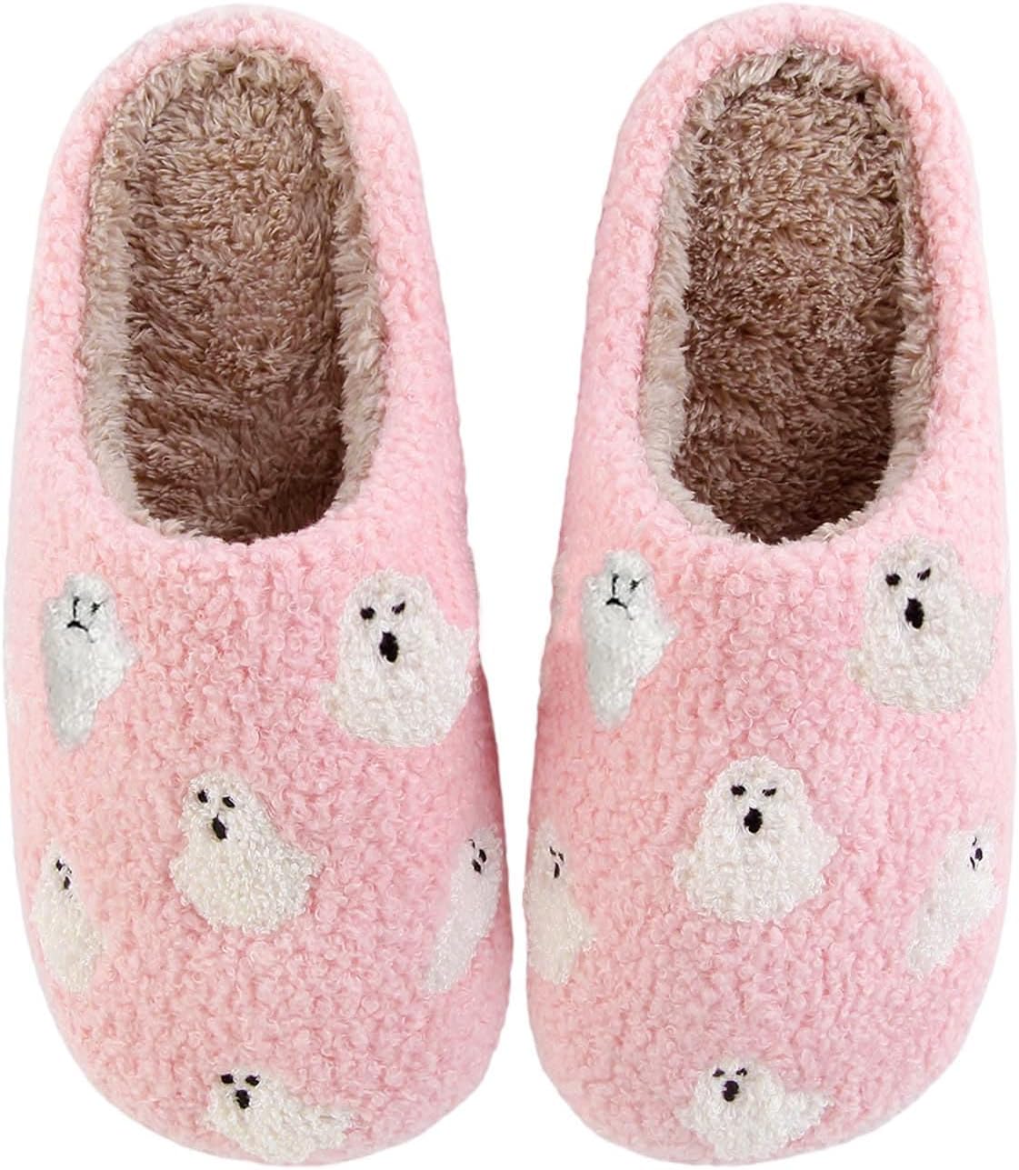 Рождественские тапочки для женщин и мужчин, мягкие теплые хлопковые домашние тапочки с оленями, тапочки с эффектом памяти, уютные пушистые домашние тапочки на осень и зиму Datarope, розовый
Рождественские тапочки для женщин и мужчин, мягкие теплые хлопковые домашние тапочки с оленями, тапочки с эффектом памяти, уютные пушистые домашние тапочки на осень и зиму Datarope, розовый