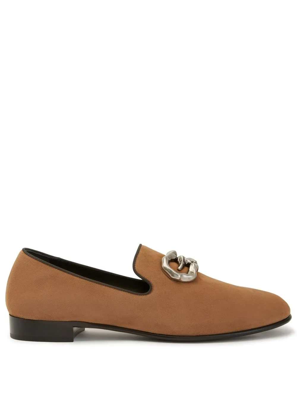 Лоферы с логотипом Giuseppe Zanotti, коричневый
Лоферы с логотипом Giuseppe Zanotti, коричневый