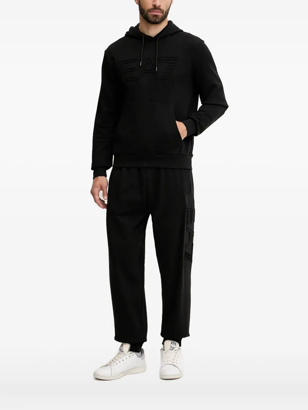 Толстовка с тисненым логотипом Ea7 Emporio Armani, черный
Толстовка с тисненым логотипом Ea7 Emporio Armani, черный