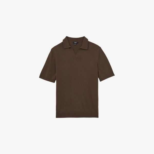 Футболка-пло Reiss Duchie, зеленый 
Футболка-пло Reiss Duchie, зеленый