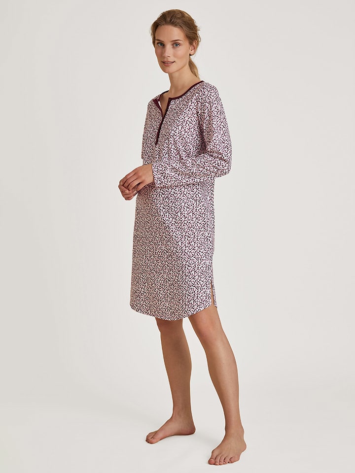 Ночная рубашка Calida, цвет bordeaux/weiß
Ночная рубашка Calida, цвет bordeaux/weiß