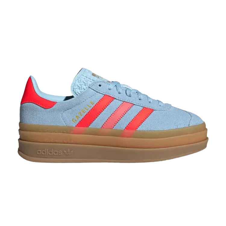 Кроссовки adidas Gazelle Bold J 'Clear Sky Solar Red', синий
Кроссовки adidas Gazelle Bold J 'Clear Sky Solar Red', синий