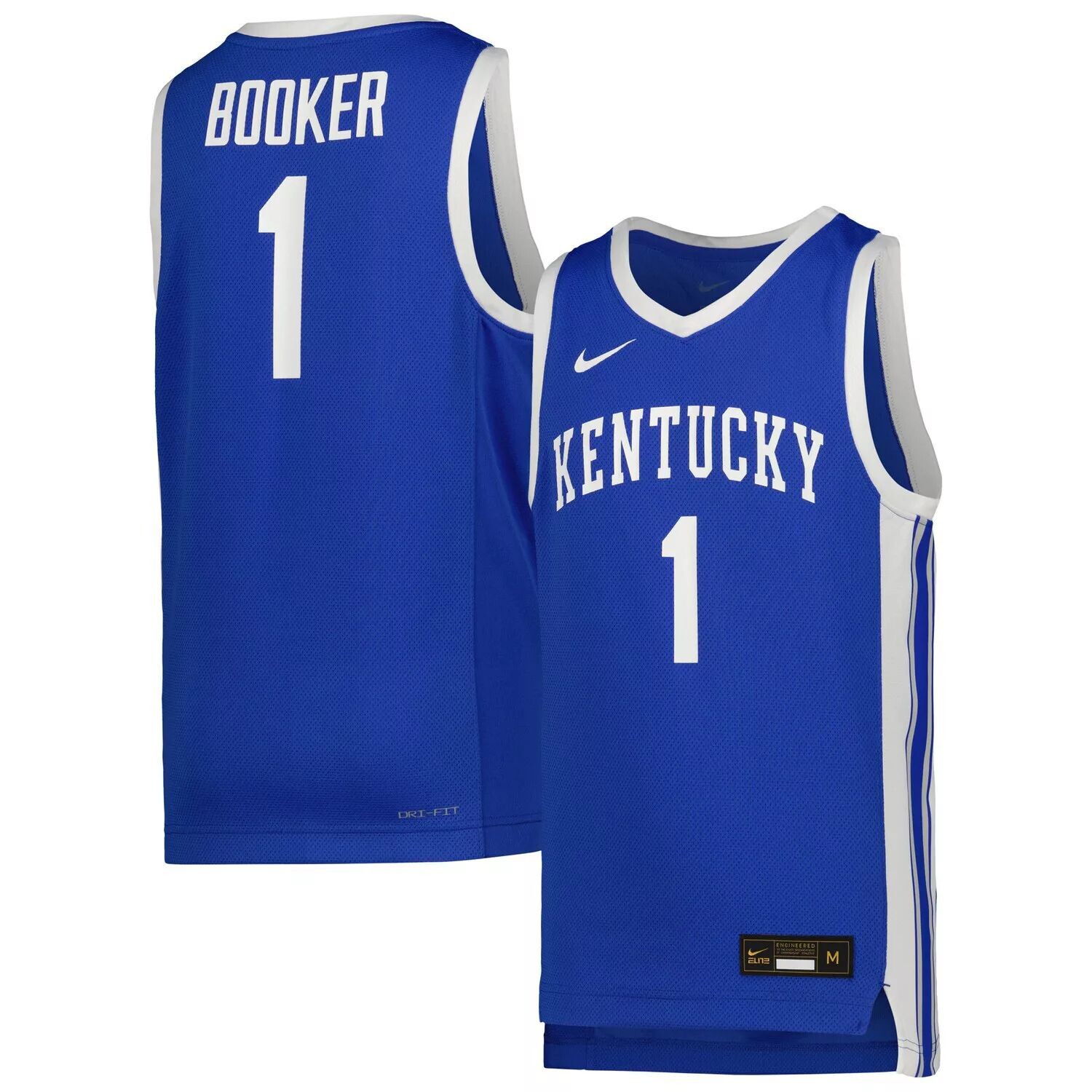 Реплика молодежной баскетбольной майки Nike # 1 Royal Kentucky Wildcats Icon Nike
Реплика молодежной баскетбольной майки Nike # 1 Royal Kentucky Wildcats Icon Nike