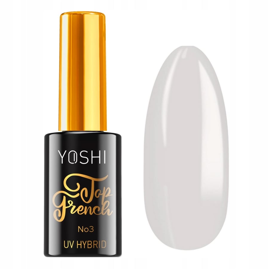 YOSHI TOP FRENCH hybrid No Wipe 10 мл молочный № 3
YOSHI TOP FRENCH hybrid No Wipe 10 мл молочный № 3