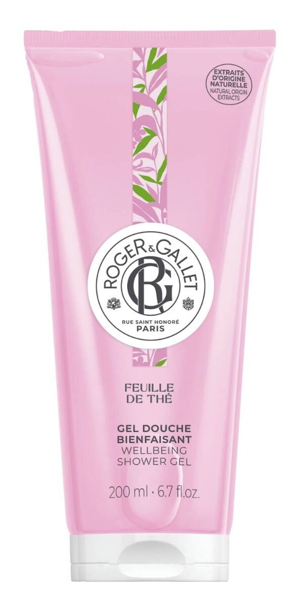 Гель для душа Roger & Gallet Feuille de Thé, 200 мл
Гель для душа Roger & Gallet Feuille de Thé, 200 мл