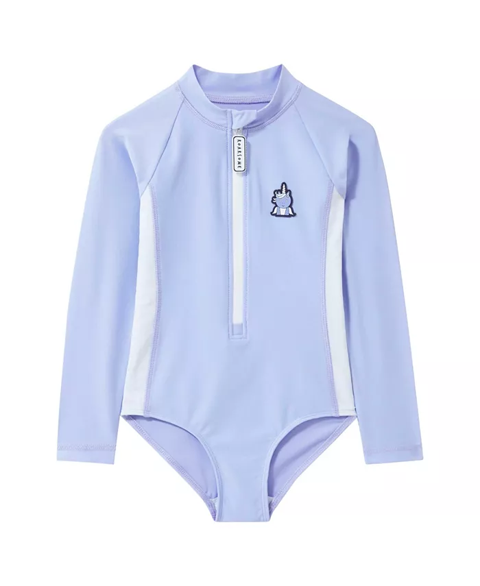 Купальник для девочки с блестками Roarsome, фиолетовый
Купальник для девочки с блестками Roarsome, фиолетовый