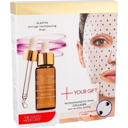 Collistar Pure Actives Эластиновая сыворотка + коллагеновая маска 30 мл Сыворотка для кожи
Collistar Pure Actives Эластиновая сыворотка + коллагеновая маска 30 мл Сыворотка для кожи
