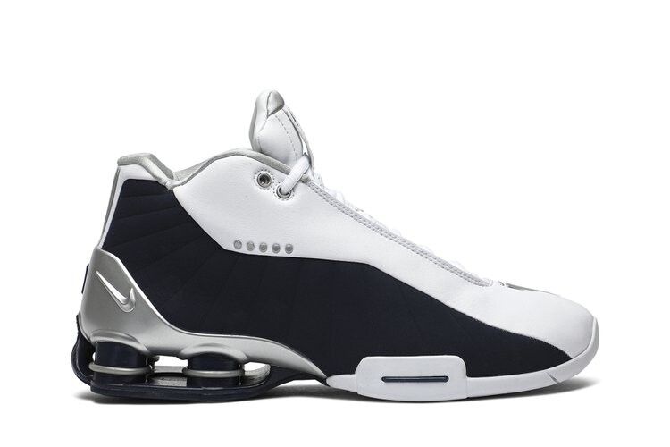 Кроссовки Nike Shox BB4 Retro 'Olympics' 2019, синий
Кроссовки Nike Shox BB4 Retro 'Olympics' 2019, синий