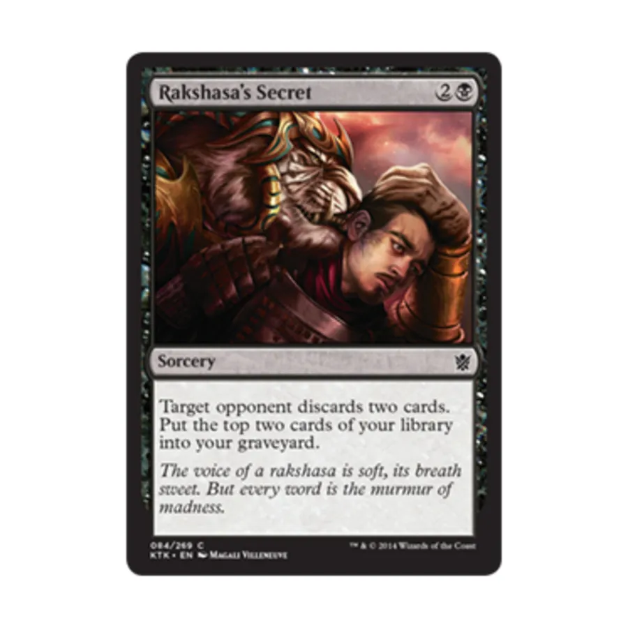 CCG Секрет Ракшаса (С), MTG - Khans of Tarkir
CCG Секрет Ракшаса (С), MTG - Khans of Tarkir