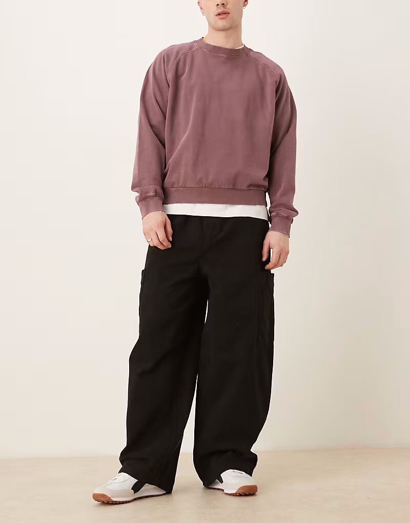 Большие мешковатые брюки-карго ASOS DESIGN черного цвета
Большие мешковатые брюки-карго ASOS DESIGN черного цвета