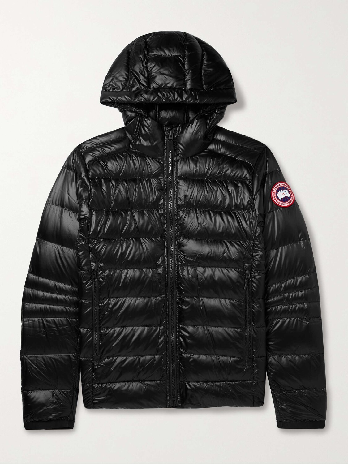Пуховик Crofton Slim-Fit с капюшоном из переработанного нейлона и рипстопа CANADA GOOSE, черный
Пуховик Crofton Slim-Fit с капюшоном из переработанного нейлона и рипстопа CANADA GOOSE, черный