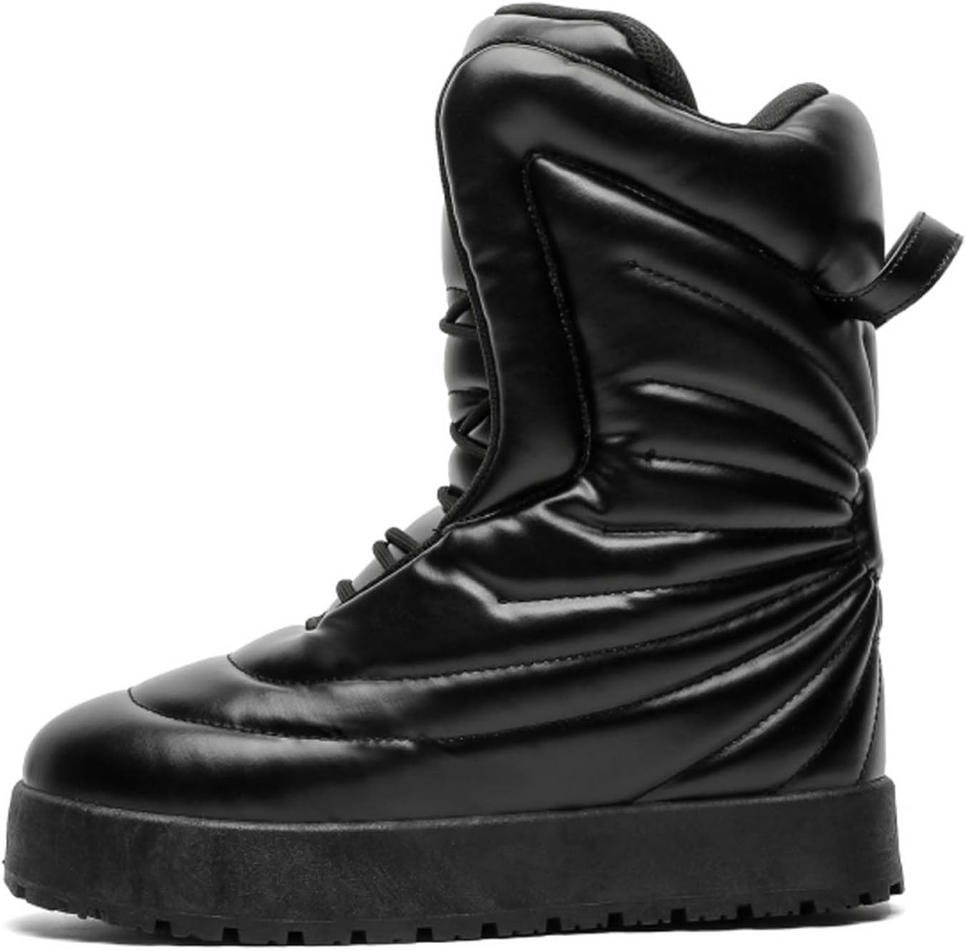 Мужские зимние походные водонепроницаемые повседневные большие снежные ботинки на платформе с круглым носком Generic, черный
Мужские зимние походные водонепроницаемые повседневные большие снежные ботинки на платформе с круглым носком Generic, черный