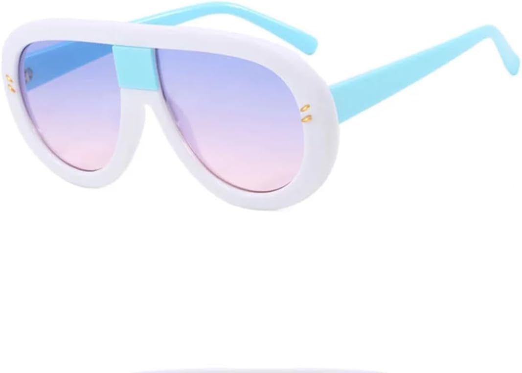 Солнцезащитные очки в стиле панк с заклепками для женщин, большие мужские солнцезащитные очки для вождения, спорта на открытом воздухе, модные очки с защитой от УФ-излучения UV400 VVTWSSW, White Purple
Солнцезащитные очки в стиле панк с заклепками для женщин, большие мужские солнцезащитные очки для вождения, спорта на открытом воздухе, модные очки с защитой от УФ-излучения UV400 VVTWSSW, White Purple