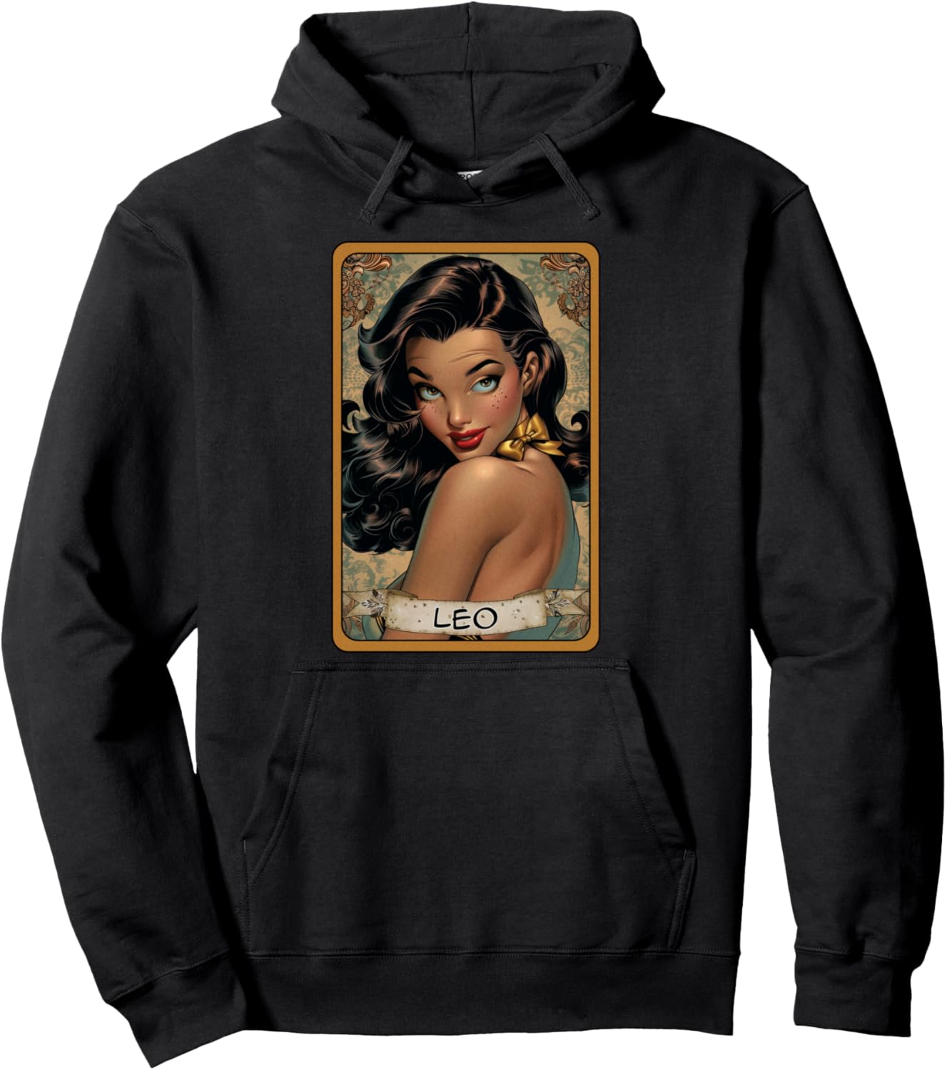 Толстовка, Карта Таро Лев, девушки в стиле пин-ап, сексуальная астрология, именинница в толстовке с изображением Льва Leo Zodiac Tees Nyc, черный
Толстовка, Карта Таро Лев, девушки в стиле пин-ап, сексуальная астрология, именинница в толстовке с изображением Льва Leo Zodiac Tees Nyc, черный