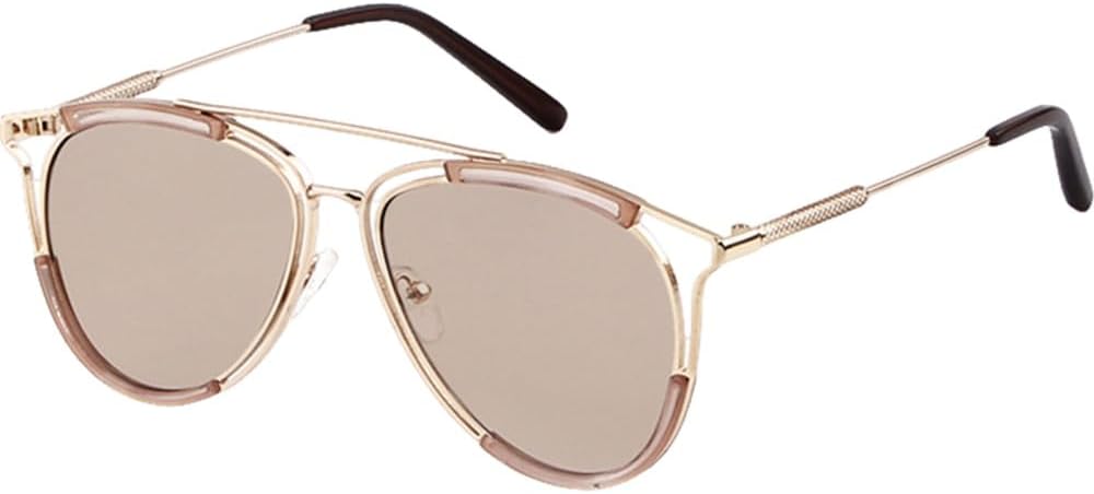 Женские солнцезащитные очки «кошачий глаз» в винтажном ретро-стиле с металлической оправой, розовыми и желтыми линзами, тонированные, с защитой от ультрафиолета UV400 TYUVIVO, C5
Женские солнцезащитные очки «кошачий глаз» в винтажном ретро-стиле с металлической оправой, розовыми и желтыми линзами, тонированные, с защитой от ультрафиолета UV400 TYUVIVO, C5