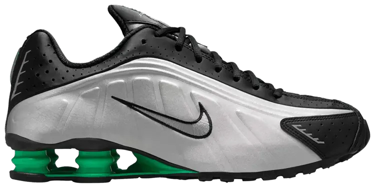 Кроссовки Nike Shox R4 'Green', серебряный
Кроссовки Nike Shox R4 'Green', серебряный