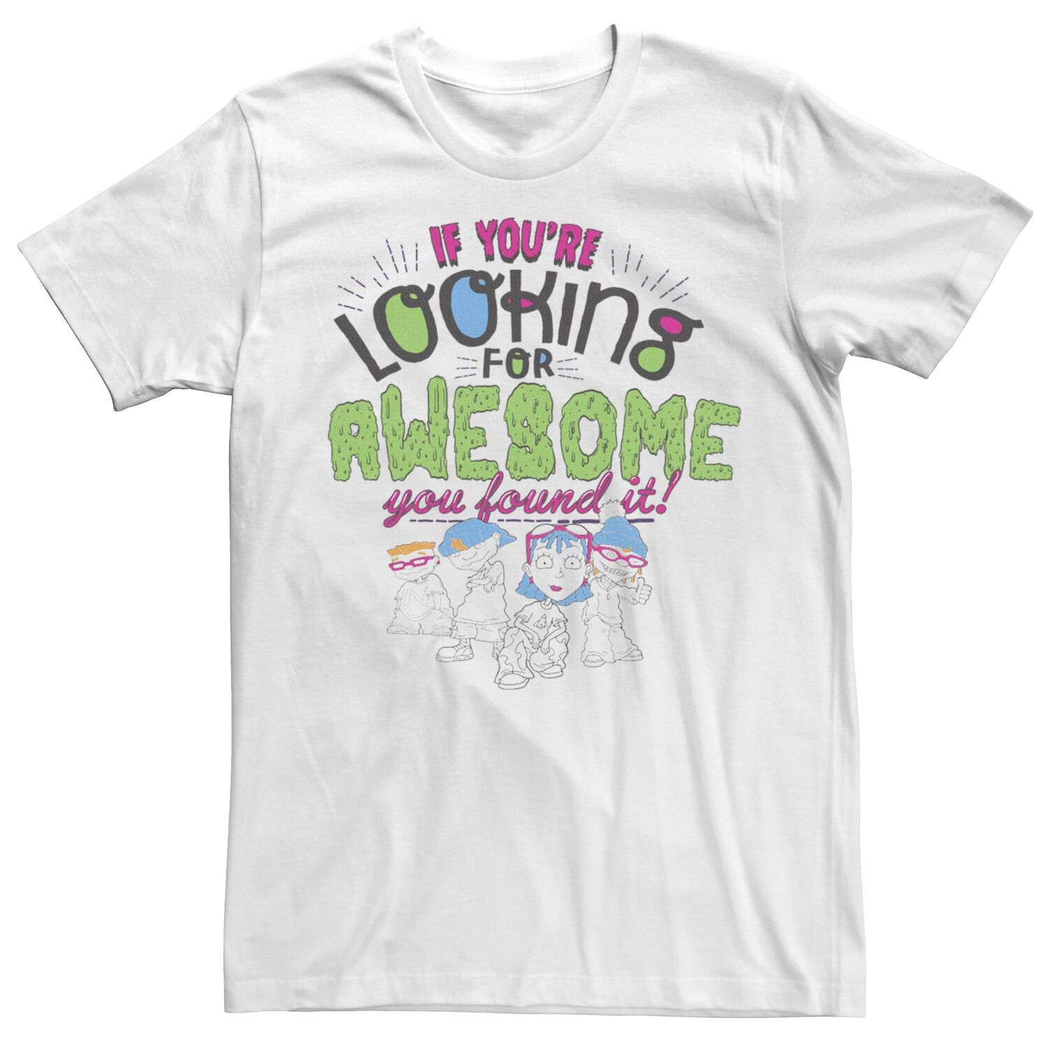 Мужская Rocket Power ищет потрясающую футболку для групп Licensed Character
Мужская Rocket Power ищет потрясающую футболку для групп Licensed Character