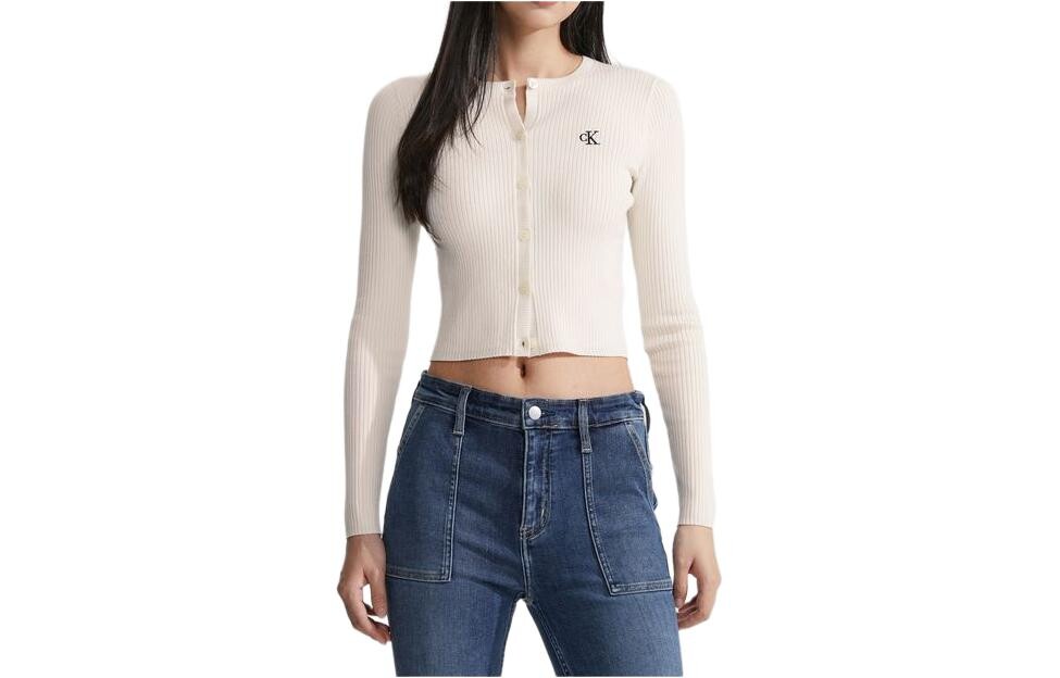Трикотаж женский молочно-белый Calvin Klein
Трикотаж женский молочно-белый Calvin Klein