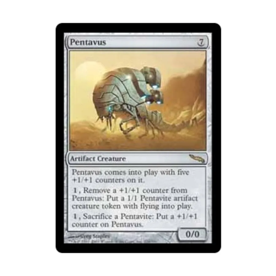 CCG Пентавус (клавиша R), MTG - Mirrodin 
CCG Пентавус (клавиша R), MTG - Mirrodin