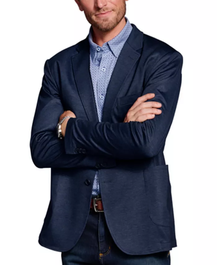 Мужской классический спортивный пиджак Johnston & Murphy, синий
Мужской классический спортивный пиджак Johnston & Murphy, синий