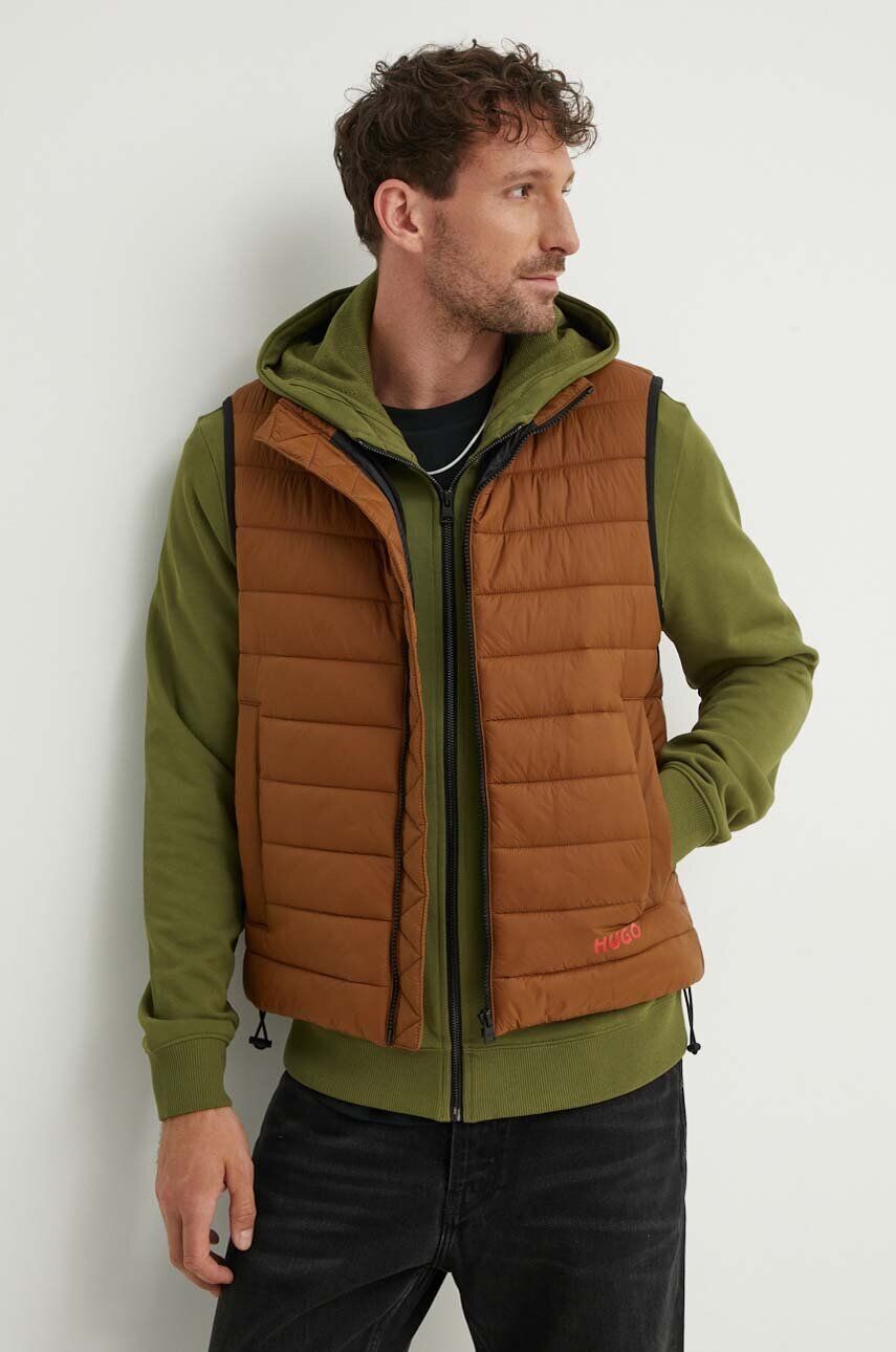 ХЮГО Жилет без рукавов Hugo, коричневый
ХЮГО Жилет без рукавов Hugo, коричневый