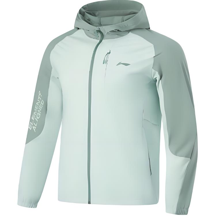 Куртка-тренч от LiNing Fitness Series светло-мшисто-голубого озёрно-зелёного цвета
Куртка-тренч от LiNing Fitness Series светло-мшисто-голубого озёрно-зелёного цвета