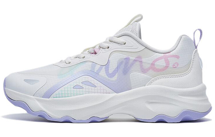 Кроссовки женские с низким верхом Sail White / Arctic Peach Pink / Snow Purple Xtep
Кроссовки женские с низким верхом Sail White / Arctic Peach Pink / Snow Purple Xtep