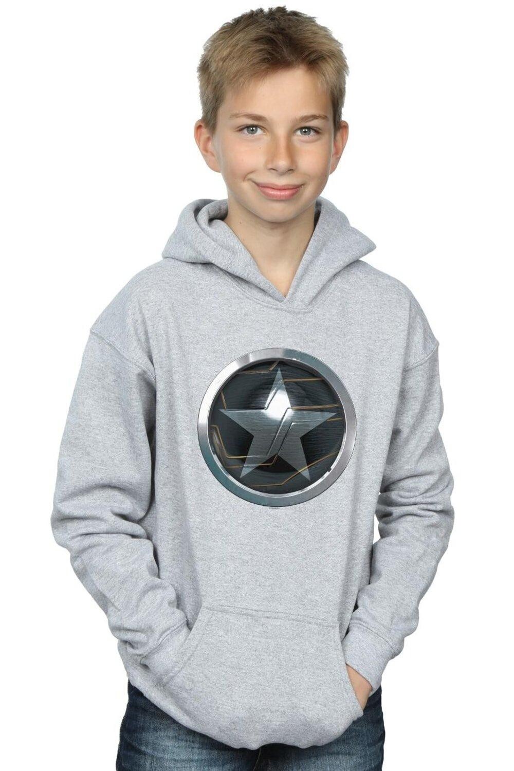 Толстовка со звездой на груди «Сокол и Зимний солдат» Marvel, серый
Толстовка со звездой на груди «Сокол и Зимний солдат» Marvel, серый