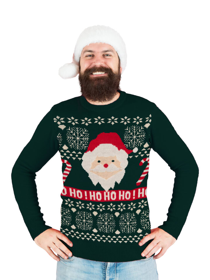 Пуловер United Labels Weihnachtsmann Winter Strick Ugly Christmas, зеленый
Пуловер United Labels Weihnachtsmann Winter Strick Ugly Christmas, зеленый