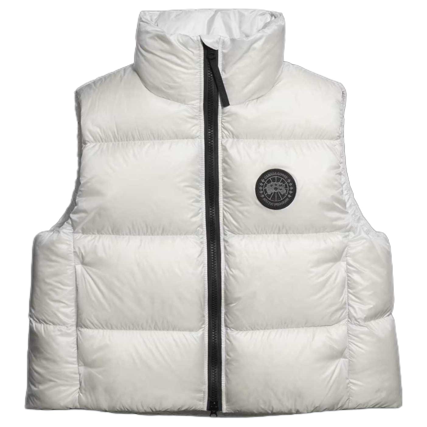 Кропированный жилет с наполнителем Canada Goose, серебро birch
Кропированный жилет с наполнителем Canada Goose, серебро birch