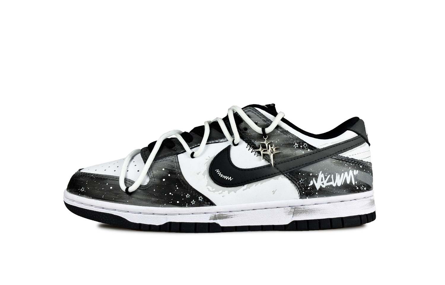 Nike Фрагмент памяти Dunk устойчивые к истиранию низкие скейтбордские кроссовки унисекс черно-белые, цвет Black White
Nike Фрагмент памяти Dunk устойчивые к истиранию низкие скейтбордские кроссовки унисекс черно-белые, цвет Black White