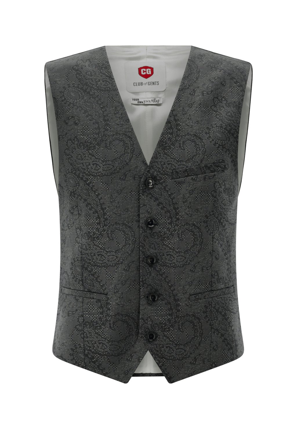 Жилет CG – Club of Gents, черный
Жилет CG – Club of Gents, черный