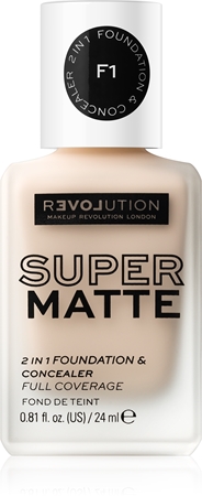 Длительный матирующий праймер Revolution Relove Super Matte Foundation, F1 24 ml
Длительный матирующий праймер Revolution Relove Super Matte Foundation, F1 24 ml