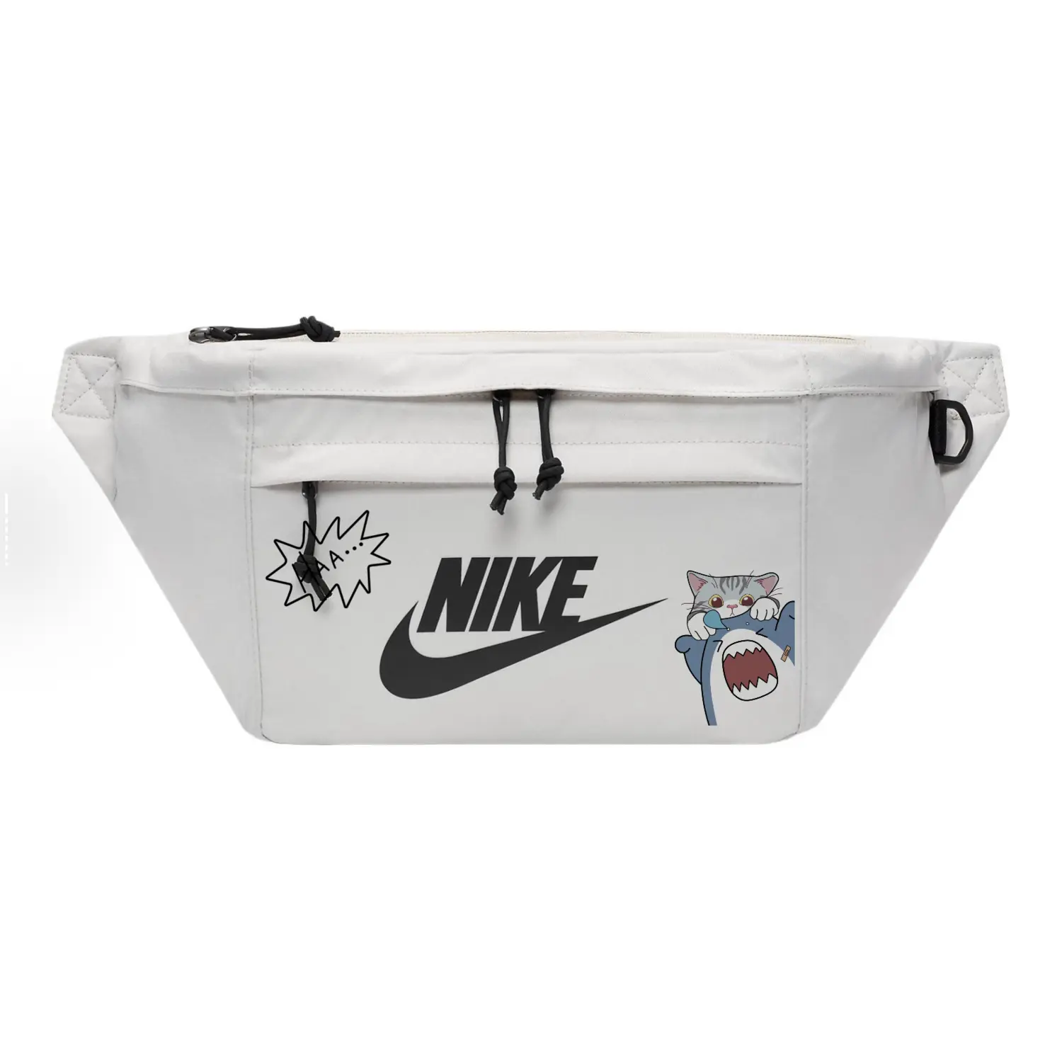 Nike Фабричный поясной мешок Regular Unisex светло-бежевый, Kitten Shark
Nike Фабричный поясной мешок Regular Unisex светло-бежевый, Kitten Shark