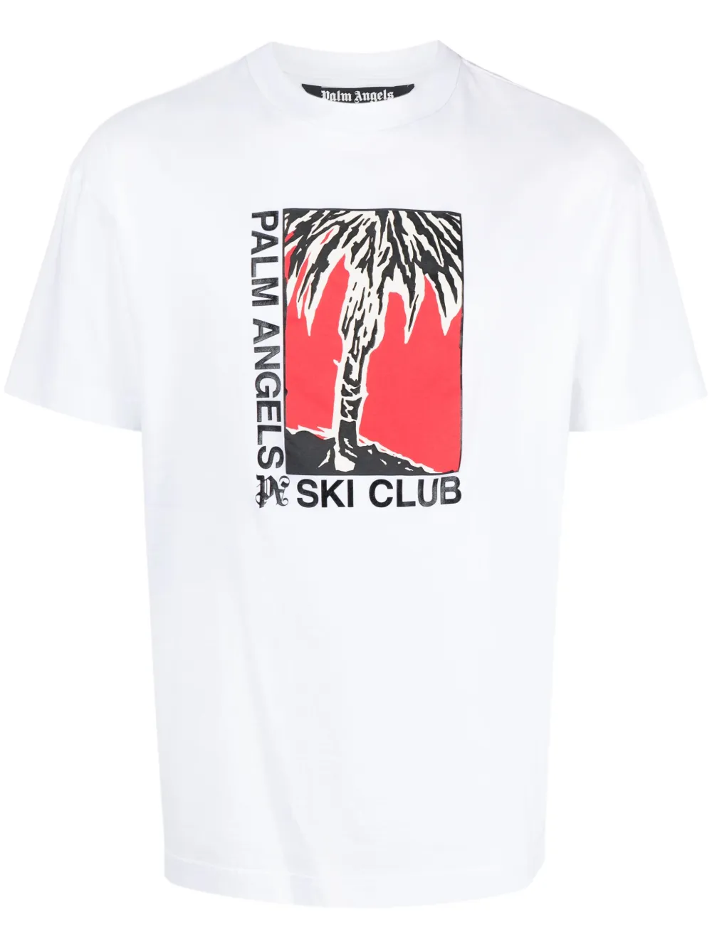 Футболка Ski Club PALM ANGELS, белый
Футболка Ski Club PALM ANGELS, белый
