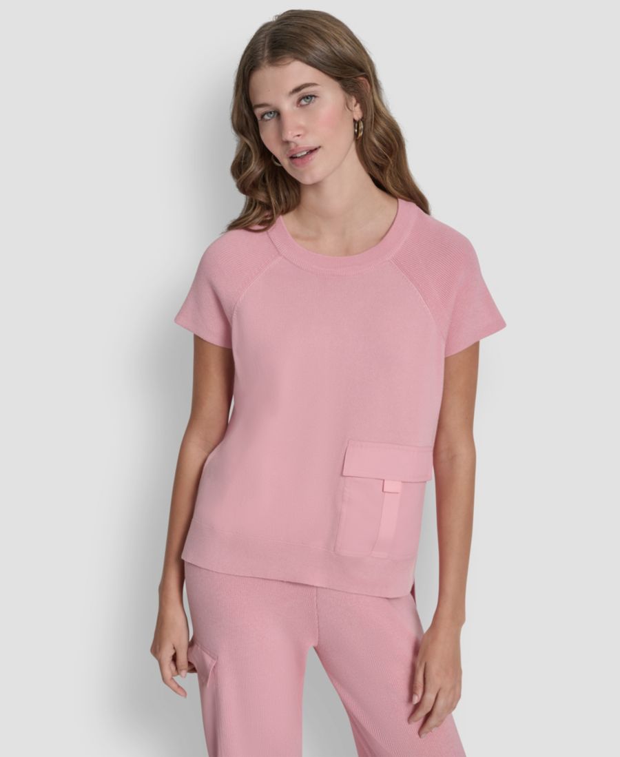 Женский свитер-карго DKNY, Bloom Pink
Женский свитер-карго DKNY, Bloom Pink