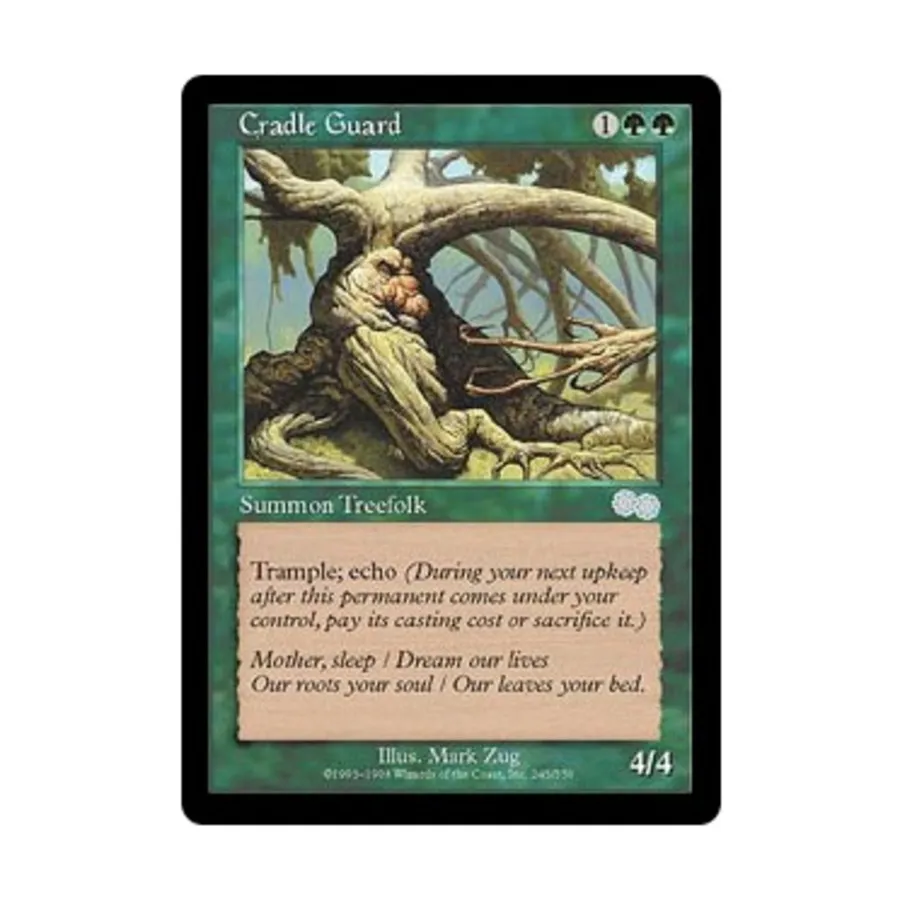 CCG Защитник колыбели (U), MTG - Urza's Saga
CCG Защитник колыбели (U), MTG - Urza's Saga