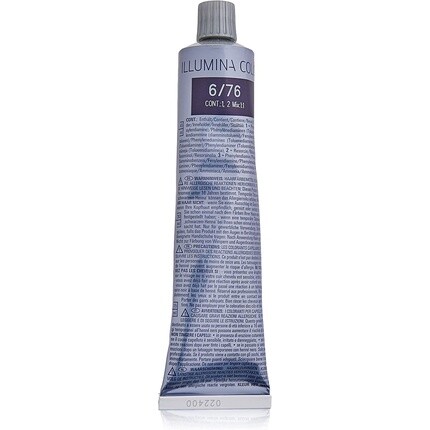 Перманентная краска для волос Illumina Color 6/76 Темно-коричневый фиолетовый блондин 60 мл, Wella
Перманентная краска для волос Illumina Color 6/76 Темно-коричневый фиолетовый блондин 60 мл, Wella