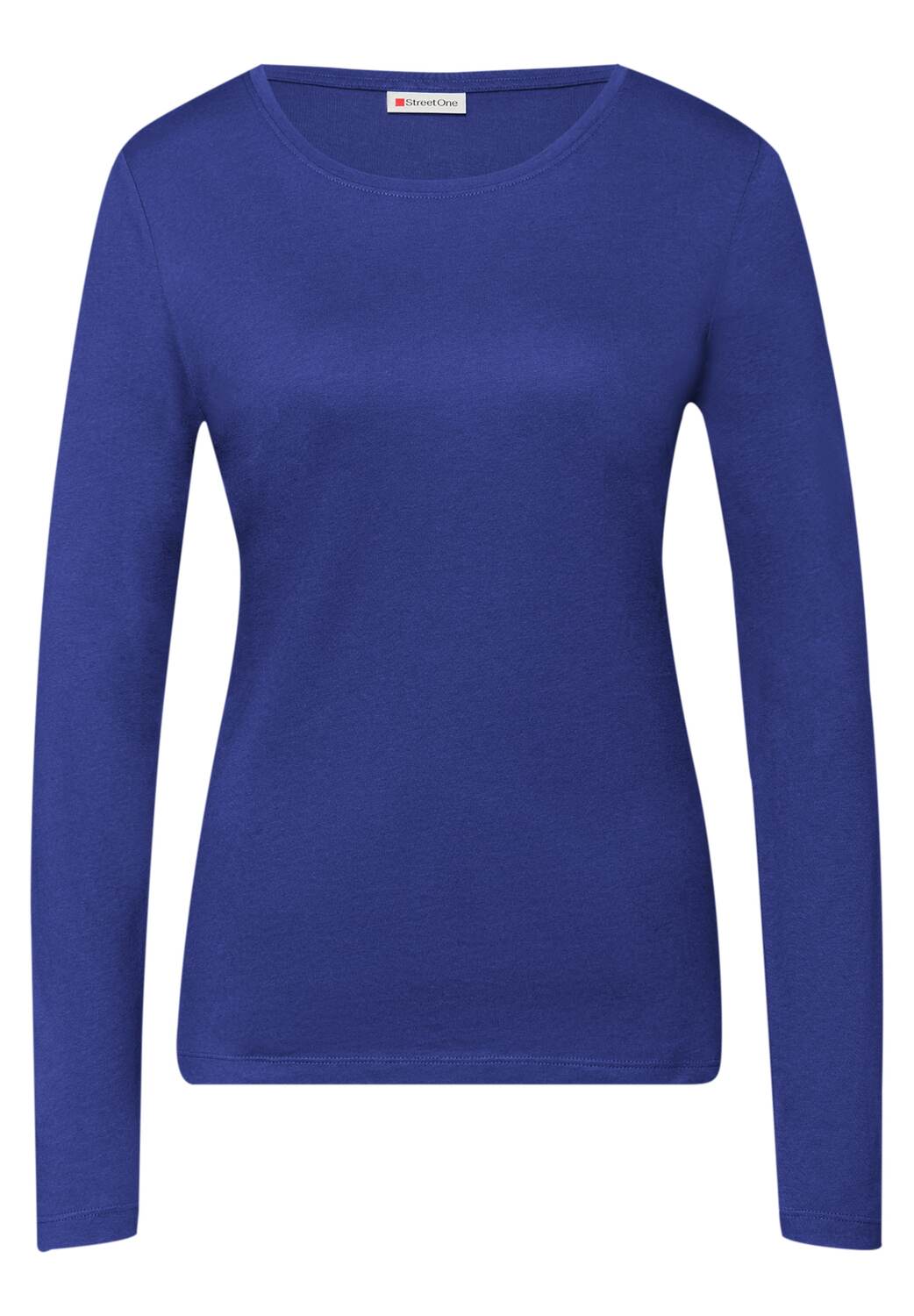 STREET ONE Лонгслив в темно-синем цвете
STREET ONE Лонгслив в темно-синем цвете