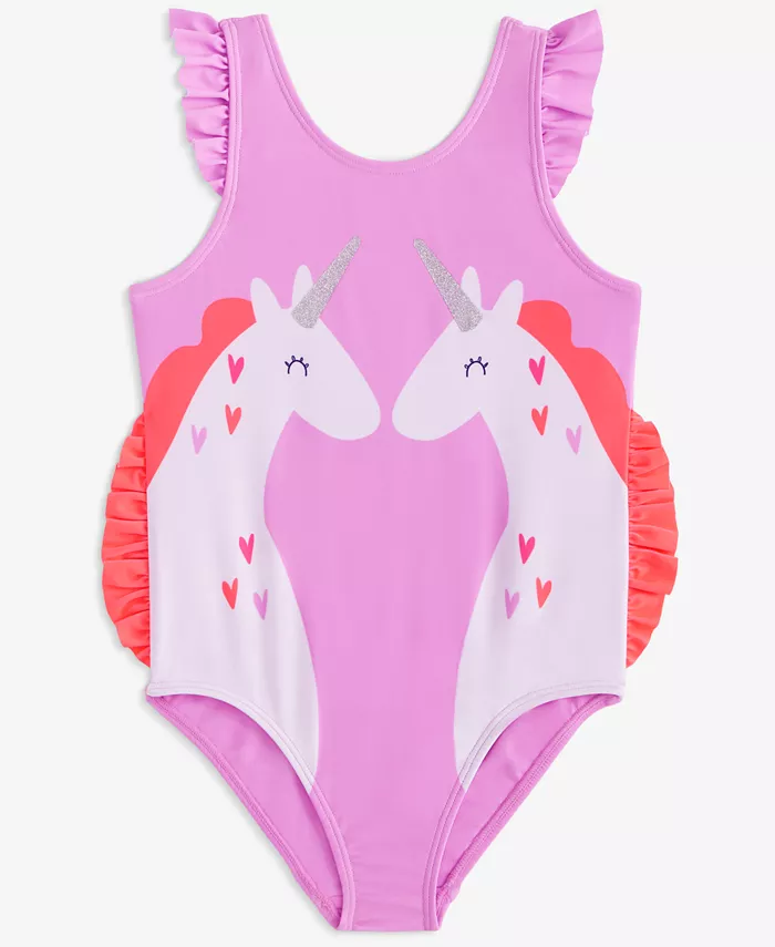 Купальник-комбинезон для девочек с единорогом Epic Threads, фиолетовый
Купальник-комбинезон для девочек с единорогом Epic Threads, фиолетовый