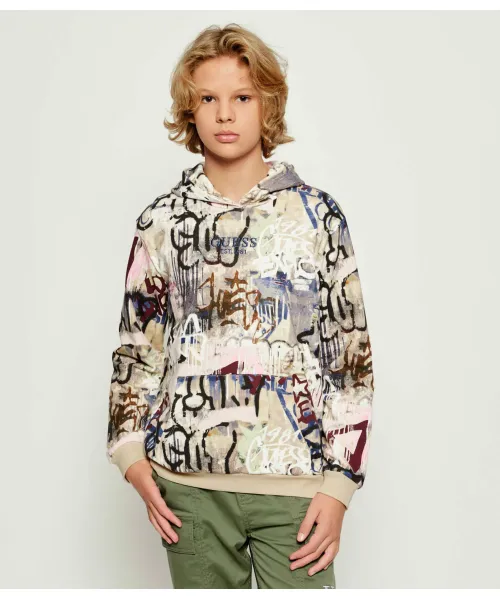 Толстовка Regular fit Guess, мультиколор
Толстовка Regular fit Guess, мультиколор