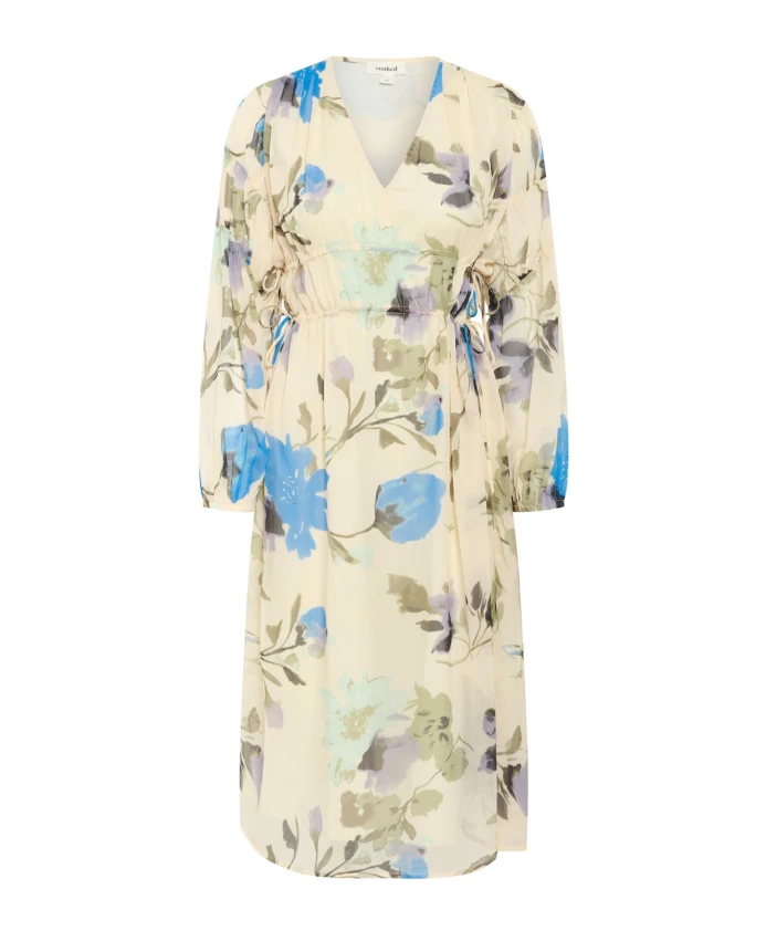 Платье миди с цветочным принтом и длинными рукавами Soaked In Luxury, мультиколор
Платье миди с цветочным принтом и длинными рукавами Soaked In Luxury, мультиколор