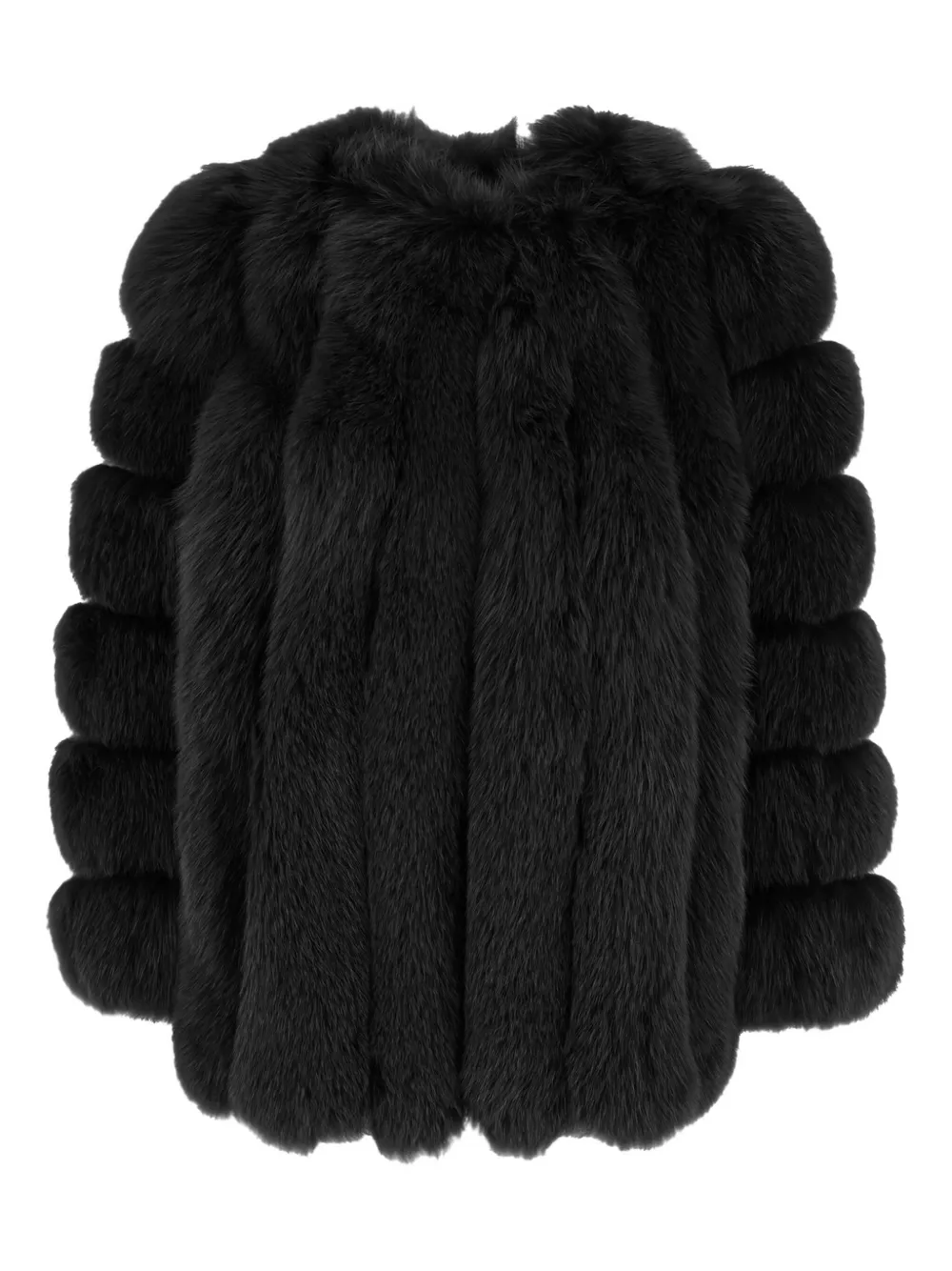 Куртка с меховыми вставками OLIVIA V, черный 
Куртка с меховыми вставками OLIVIA V, черный