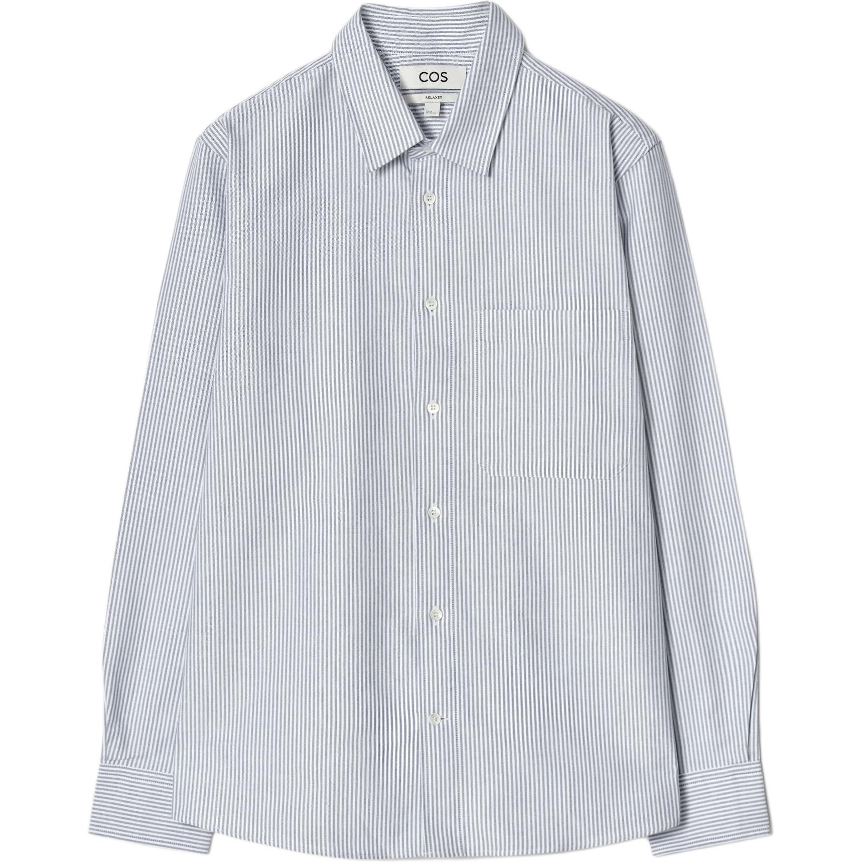 COS Рубашка мужская Blue/White
COS Рубашка мужская Blue/White