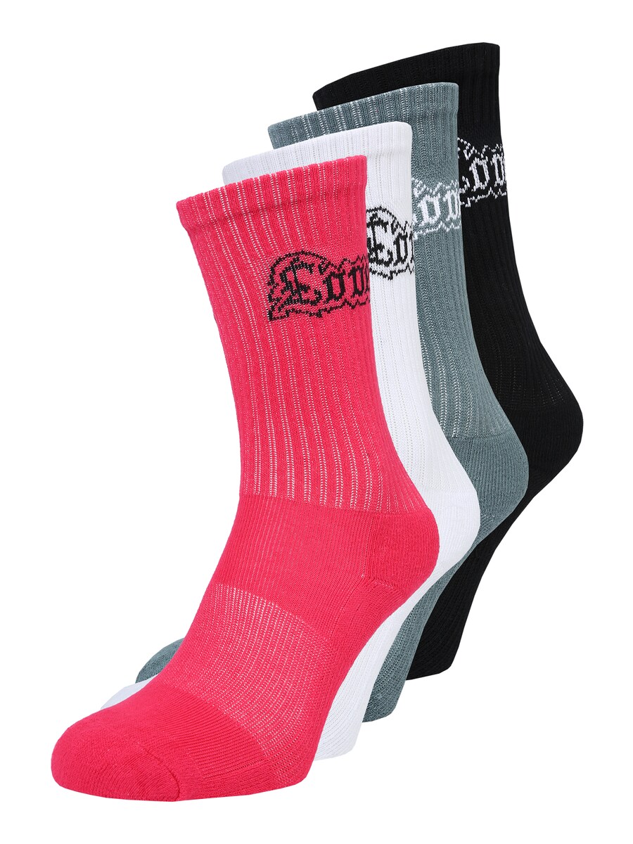 Носки Mister Tee Love Hate, цвет Graphite/Fuchsia/Black/White
Носки Mister Tee Love Hate, цвет Graphite/Fuchsia/Black/White