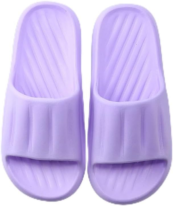 Женские душевые сандалии BYDZKJ, тапочки для мужчин и женщин, легкие для ванной, мягкие, нескользящие, водонепроницаемые, для душа, бассейна, пляжа, фиолетовый
Женские душевые сандалии BYDZKJ, тапочки для мужчин и женщин, легкие для ванной, мягкие, нескользящие, водонепроницаемые, для душа, бассейна, пляжа, фиолетовый