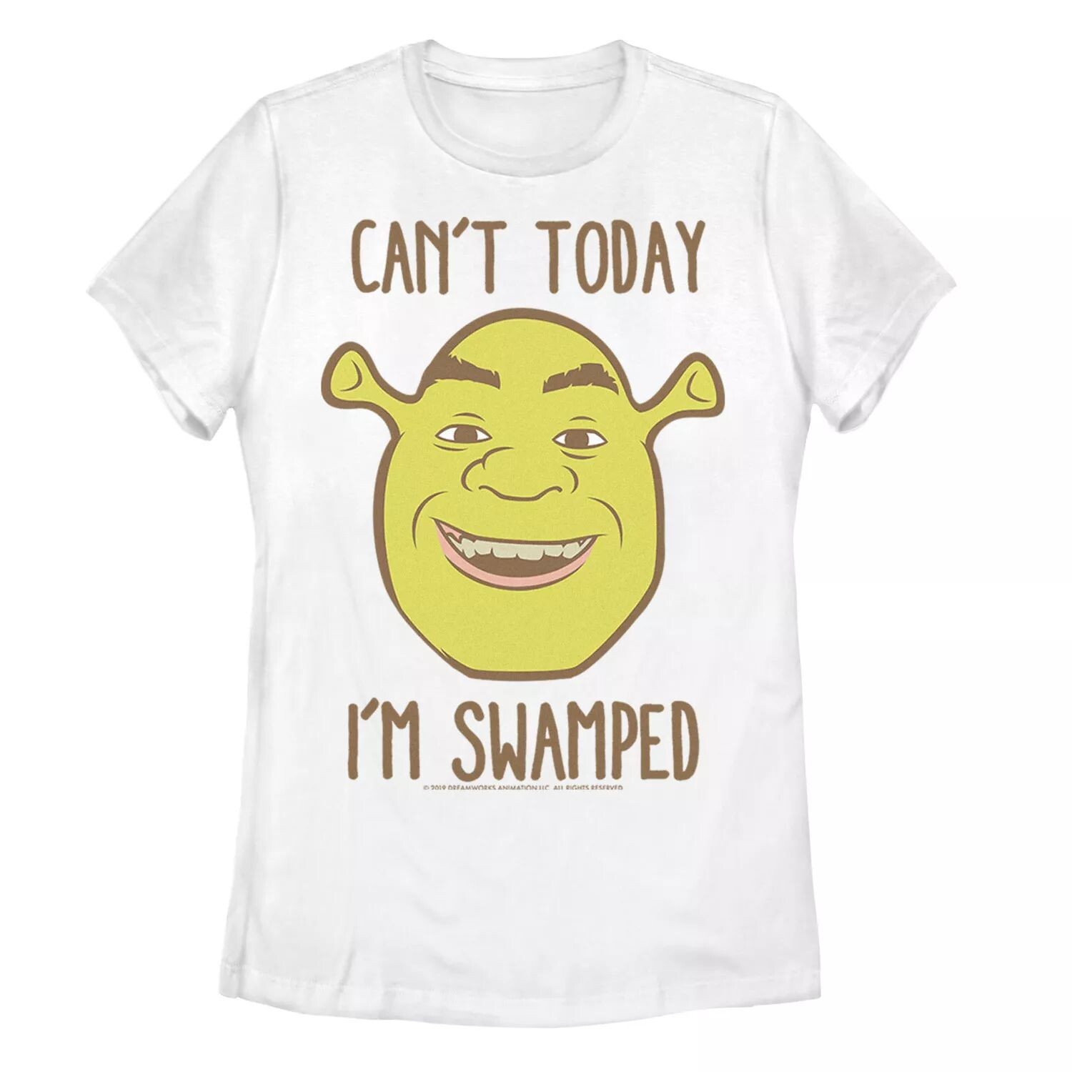 Футболка «Shrek Face Can't Today I'm Swamped» среди юниоров Licensed Character
Футболка «Shrek Face Can't Today I'm Swamped» среди юниоров Licensed Character