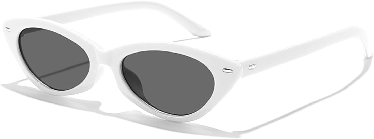 Винтажные солнцезащитные очки «кошачий глаз» для женщин и мужчин, модные очки-маска 2026 года, женские тренды, солнцезащитные очки для активного отдыха, защита от ультрафиолета UV400 mincl, White
Винтажные солнцезащитные очки «кошачий глаз» для женщин и мужчин, модные очки-маска 2026 года, женские тренды, солнцезащитные очки для активного отдыха, защита от ультрафиолета UV400 mincl, White