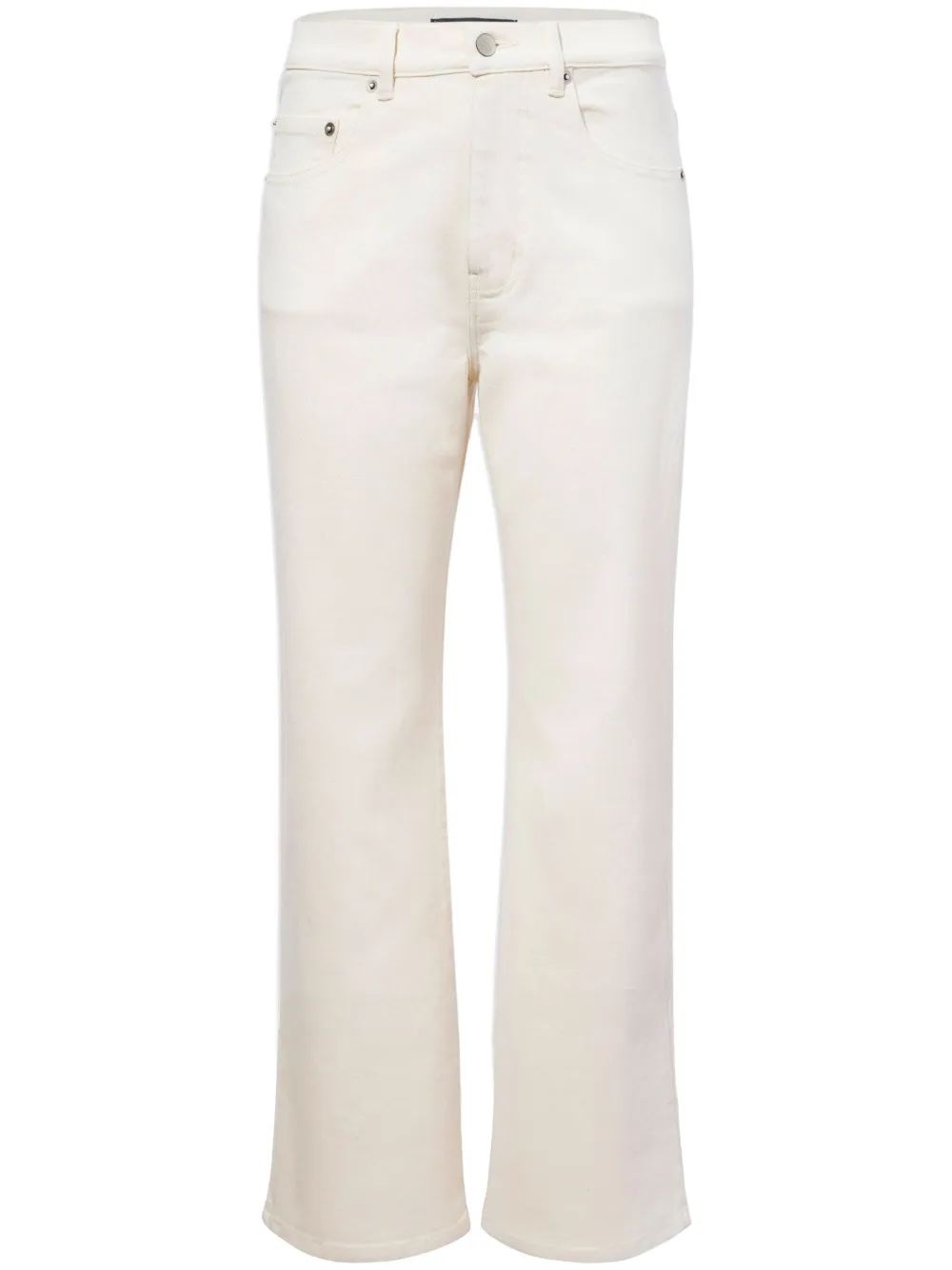 Укороченные джинсы Jasper прямого кроя Proenza Schouler, белый 
Укороченные джинсы Jasper прямого кроя Proenza Schouler, белый